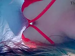 A mature lady has her fat ass fucked by a young Mexican MILF