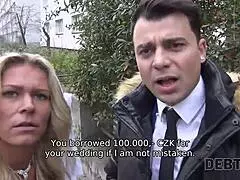 Young girl spends money for sex