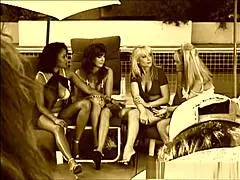 Loved lesbian moms Christi Lake, Jeannie Pepper, and Porsche Lynn go wild