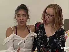 Finally European babes have a wild and wet session
