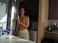 Mommy's Hydration: Clothed and Erect Nipples