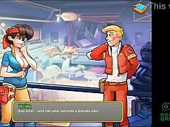 Ebony MILF in Space: A Cartoon MILF's Adventure