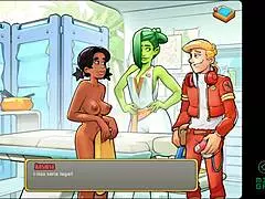 Milf in Space: Those Cartoon Masturbation with Full English Subtitles and the Cumshot