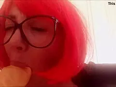 This hot FF mutherf.*.er demands that you gag on her nasty spew