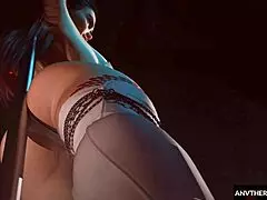 Pregnant MILFs in wild anal party