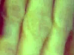 A big breasted blonde mommy get her wet pussy spanked for 10 minutes