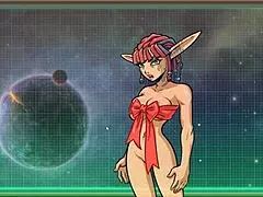 In this Hentai video, get to watch a mature woman have fun with a monster cock