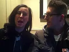 Milf British horny milf and tits stockings and heels blowjob