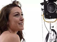 Teen has her pussy licked and fucked on camera