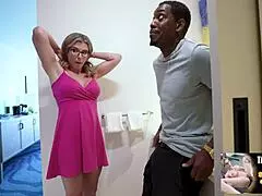 Seductive boobs huge black cock sex with step mom and step dad in group sex