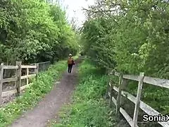 Gill Ellis’ fake wife slut shakes her big tits, ass and gets condomed
