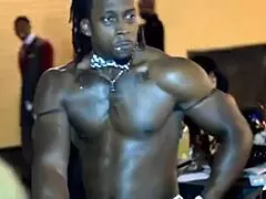 Beautiful naked black milf sucking cock and sucking cum