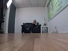 Samantha in a milf pov scene.