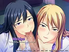 Hot Best Teacher and MILF Threesome Cartoon Homemade for Adult Only