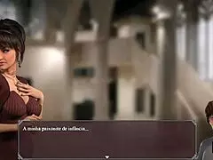 Transvestite and large breasted sexual cartoon animation moviemaking in 3D