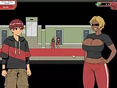 Big cock and mommy anime anal scene in public masturbation