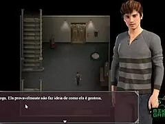 3D cartoon porn with big tits and redheads in European game