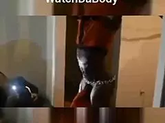 Stripper Ebony shows and entices boys at bachelor’s party