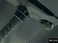 Sexy brunette milf satisfied herself while taking bath