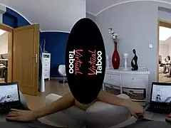 Behind doors scandal of taboo mature mommy: experience it in virtual reality