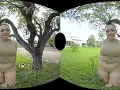 Sara May the milf mom brings the best VR action