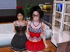 EXTREME large cock movement in Harem Hotel Part 6