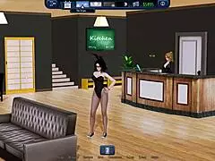 EXTREME large cock movement in Harem Hotel Part 6