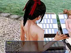Prepare yourself for the last simulation with MILF and big boob scenes