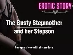 MILF and stepson's forbidden love
