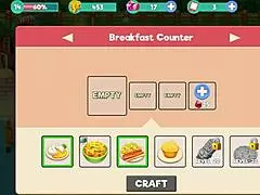 Beside the naughty sign which amusingly says Hentai, Nutaku’s game has a cute redhead girl with big tits and flashing skills