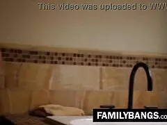 Mature slut seduces her step daughter and goes on to fuck her