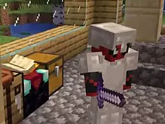 Mature mom was cosplayed and fucked by Spiderman in Minecraft