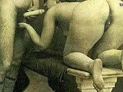 Stepgrandmothers practice sexual indiscretion and vintage blow jobs