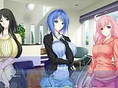 First, anal sex between milf and teen in hentai video