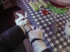 Stepdad gets lucky with his friend’s daughter while mommy is away