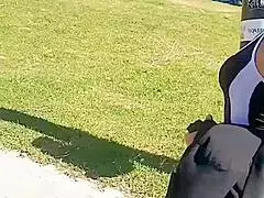 Stealing a MILF's Attention: A latina mom who has a big booty and has a big thirst for sex