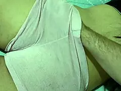 Sexy mommy sex and masturbating while watching porno videos of real people