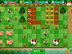 Prepare yourself for a bumpy experience in the Nutaku Booty Farm Hentai Game