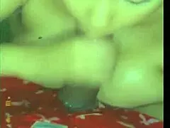 An older stepdaughter performs oral sex on her stepfather