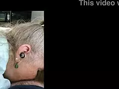 Step brother settles down with his stepsister and mature mommy teaches him how to suck her clit while she tit fucks him