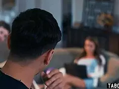 Perez blows her load on stepson and his friend MILF stepmom Pristine Edge gets down and dirty