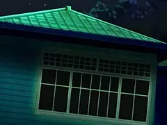 Stepmom with bush in hentai video