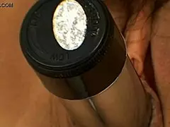 Sexy mature mother fucked herself with a dildo