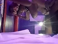 Home video with a tight big breasted MILF who is 40 years old fucking like a maniac in Texas