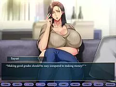 New game lets you f**k and have fun with the tits of a mature mom
