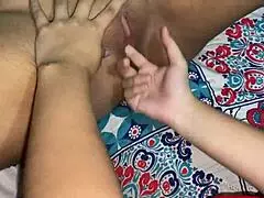I go hard masturbating and screwing my sexy workout friend in wild action.