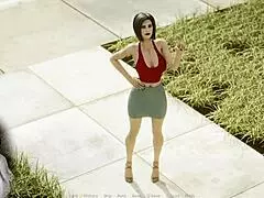 Loaded big tits and cartoon fun in Ms Denvers – Episode 7