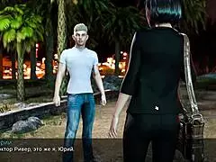 A shortgrounds in animated porn games featuring mom and milf, with time markers