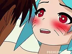 Mature mommy Nicole Watterson becomes active on sex animation anime hentai