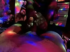 Christmas footjob frenzy with neighbor